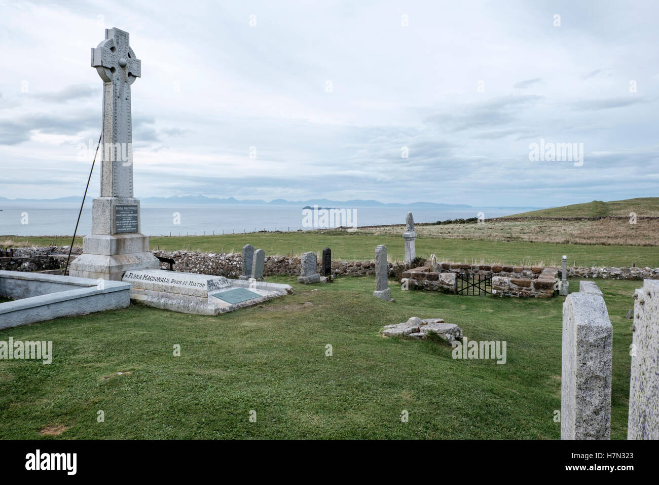 Kilmuir Graveyard, Isle of Skye, Trotternish, Scotland Stock Photo Alamy