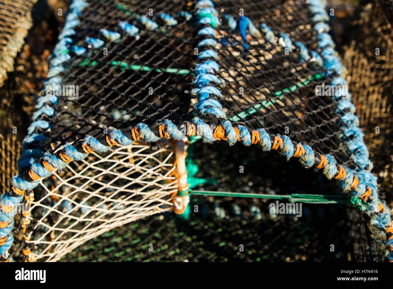 Fish trap cage hi-res stock photography and images - Alamy