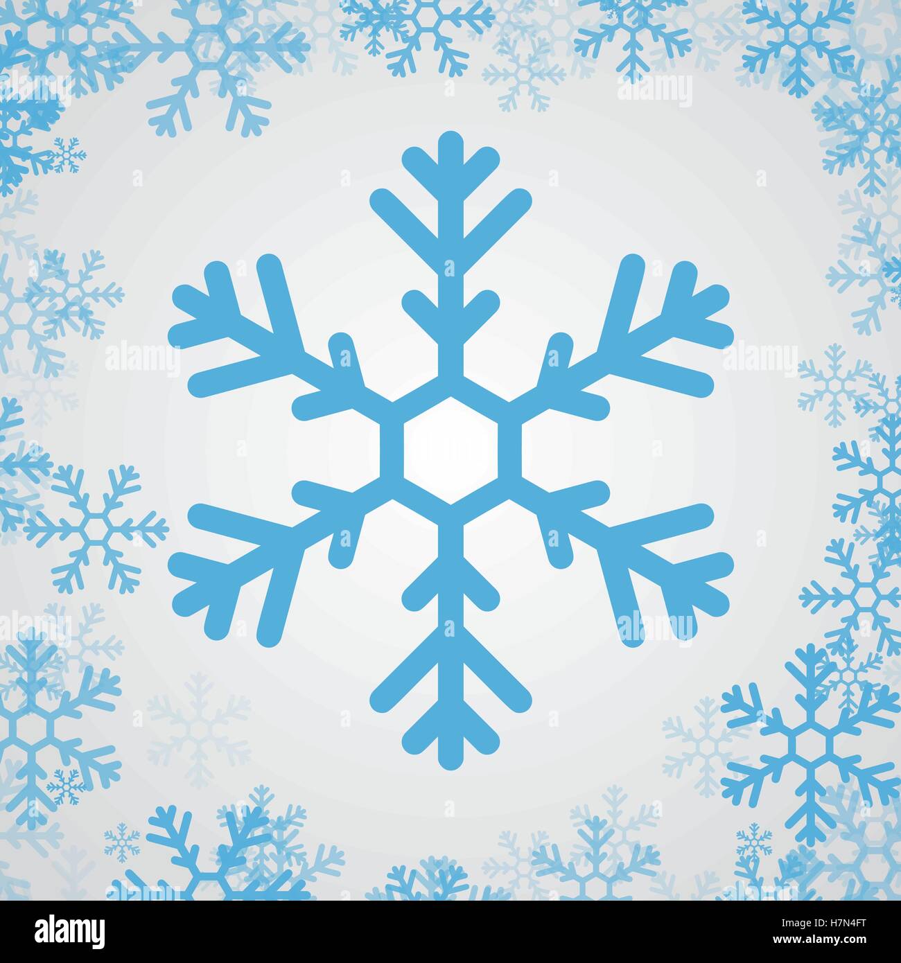 snow flake icon Stock Vector Image & Art - Alamy