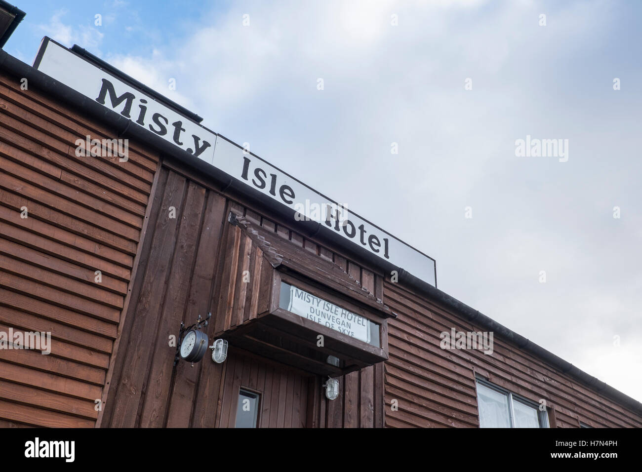 Misty Isle Hotel, Dunvegan, Isle of Skye, Scotland Stock Photo Alamy