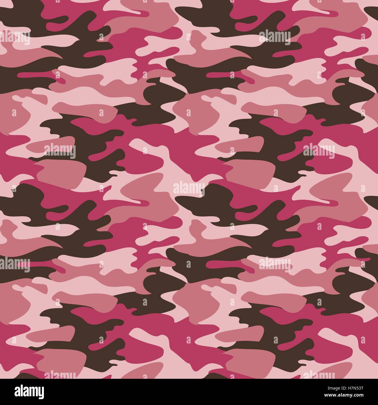 Camouflage pattern background seamless vector Stock Vector