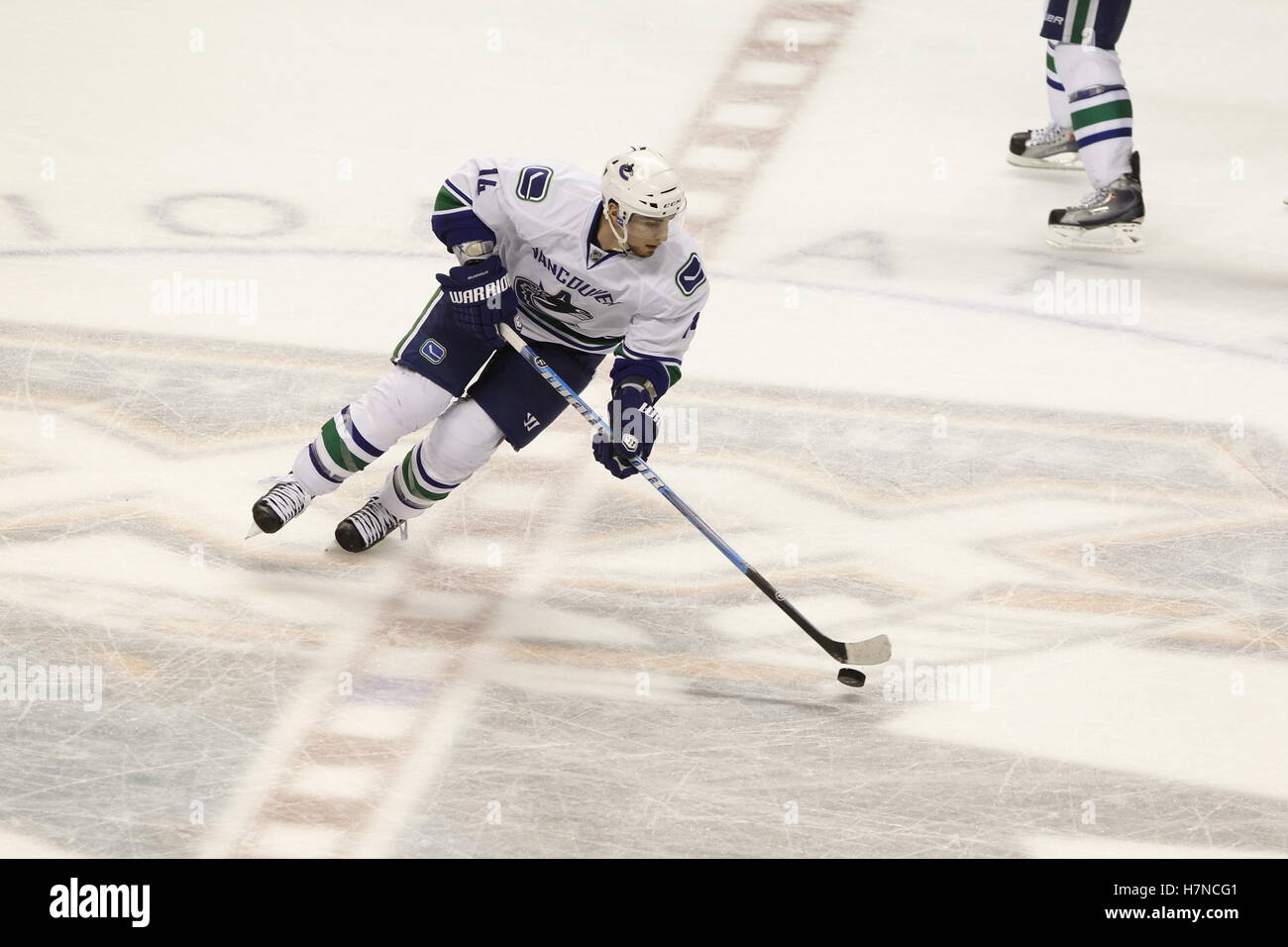 May 20, 2011; San Jose, CA, USA; during the third period of game three of the western conference finals of the 2011 Stanley Cup playoffs at HP Pavilion. San Jose defeated Vancouver 4-1. Stock Photo