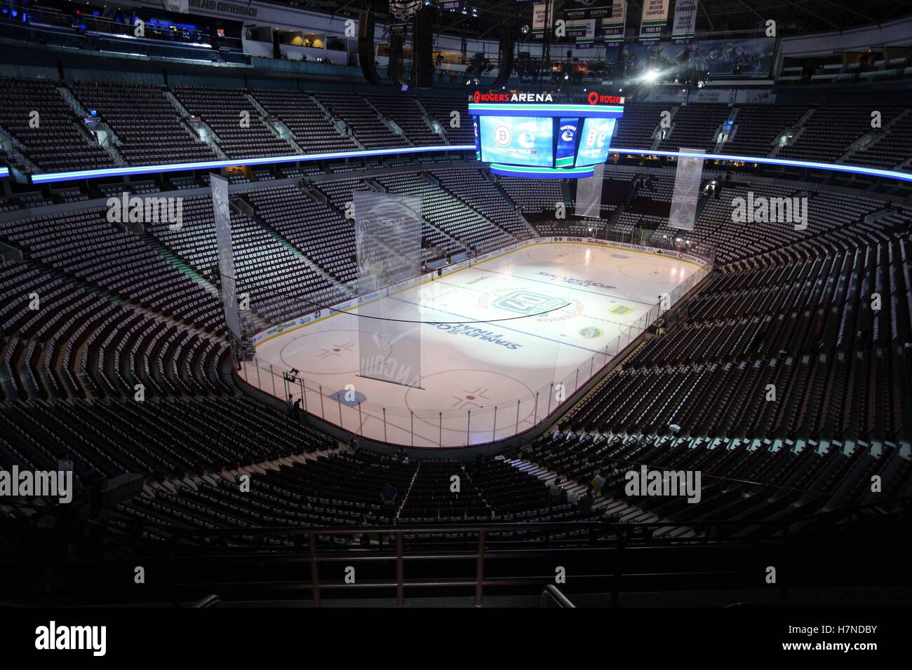 June 15, 2011; Vancouver, BC, CANADA; A general view of Rogers Arena