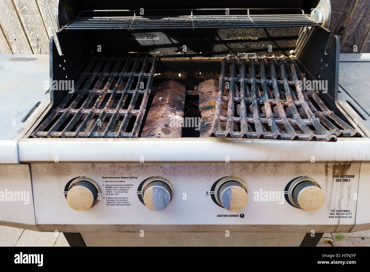 Lighting a cheap propane grill