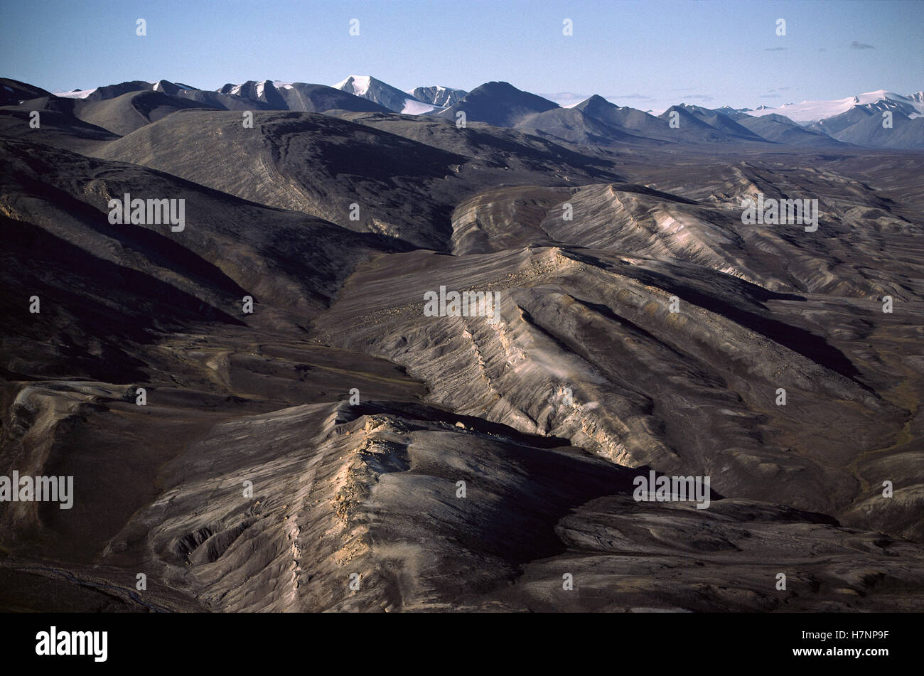 Mountain range, Ellesmere Island, Nunavut, Canada Stock Photo - Alamy