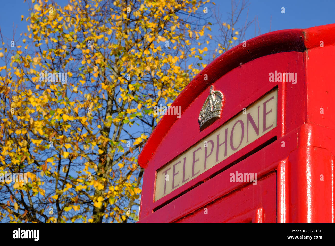 Booth telephone red box hi-res stock photography and images - Alamy