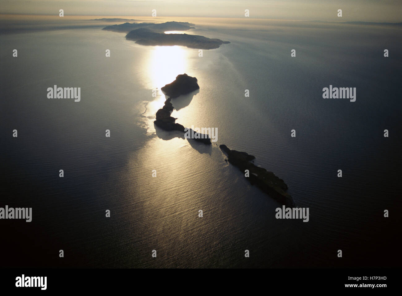 Aerial view of Channel Islands, Channel Islands National Marine