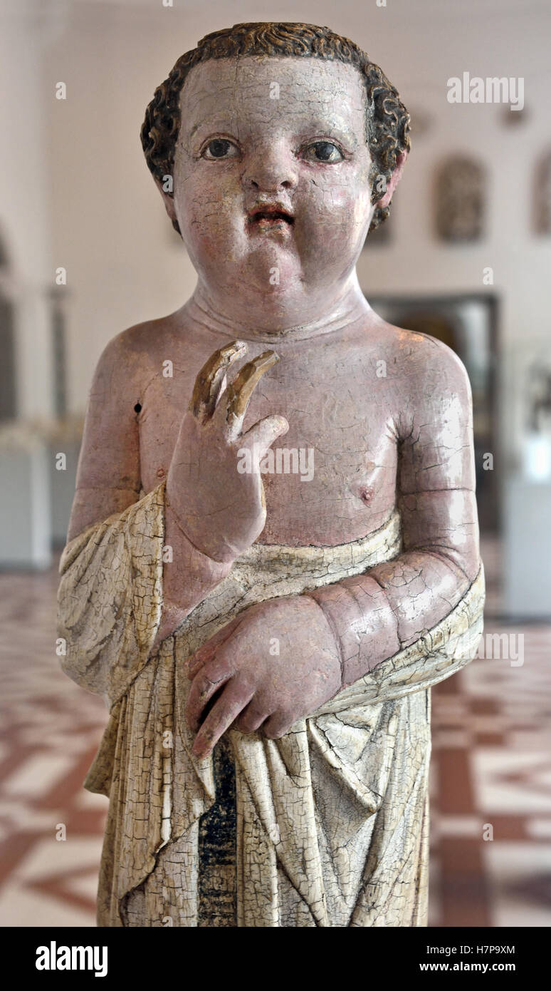 Christ Child 1320 Perugia Italy Italian Stock Photo