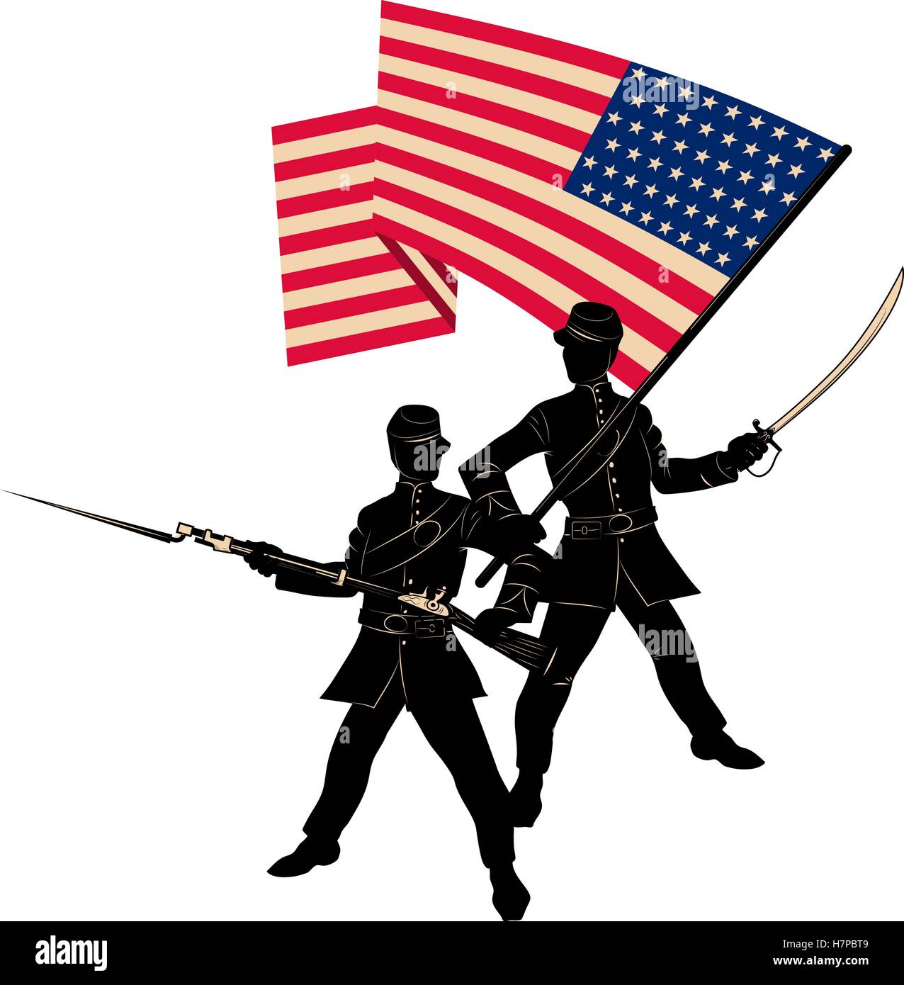 America revolution war Stock Vector Images Alamy
