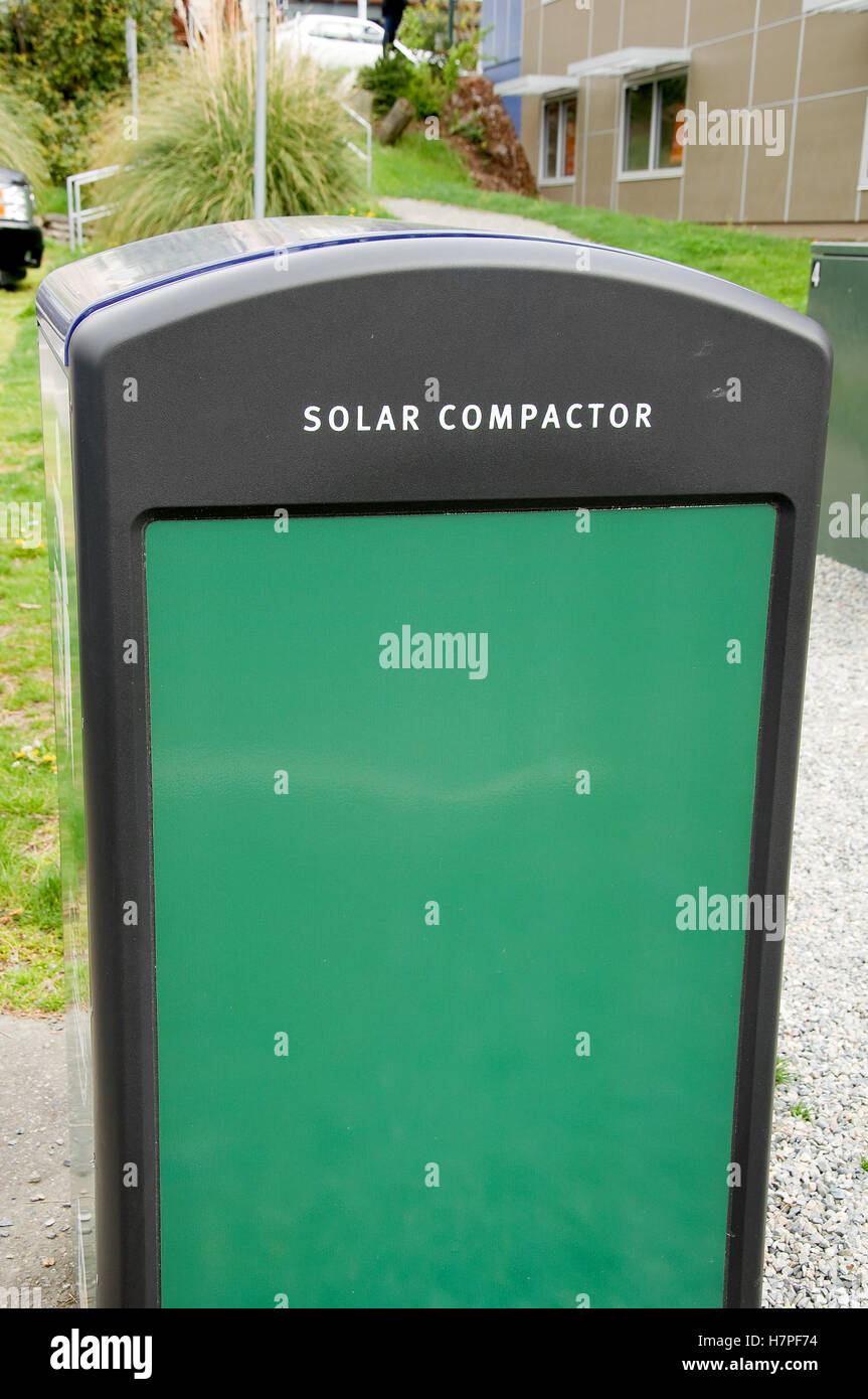 Green solar compactor hires stock photography and images Alamy