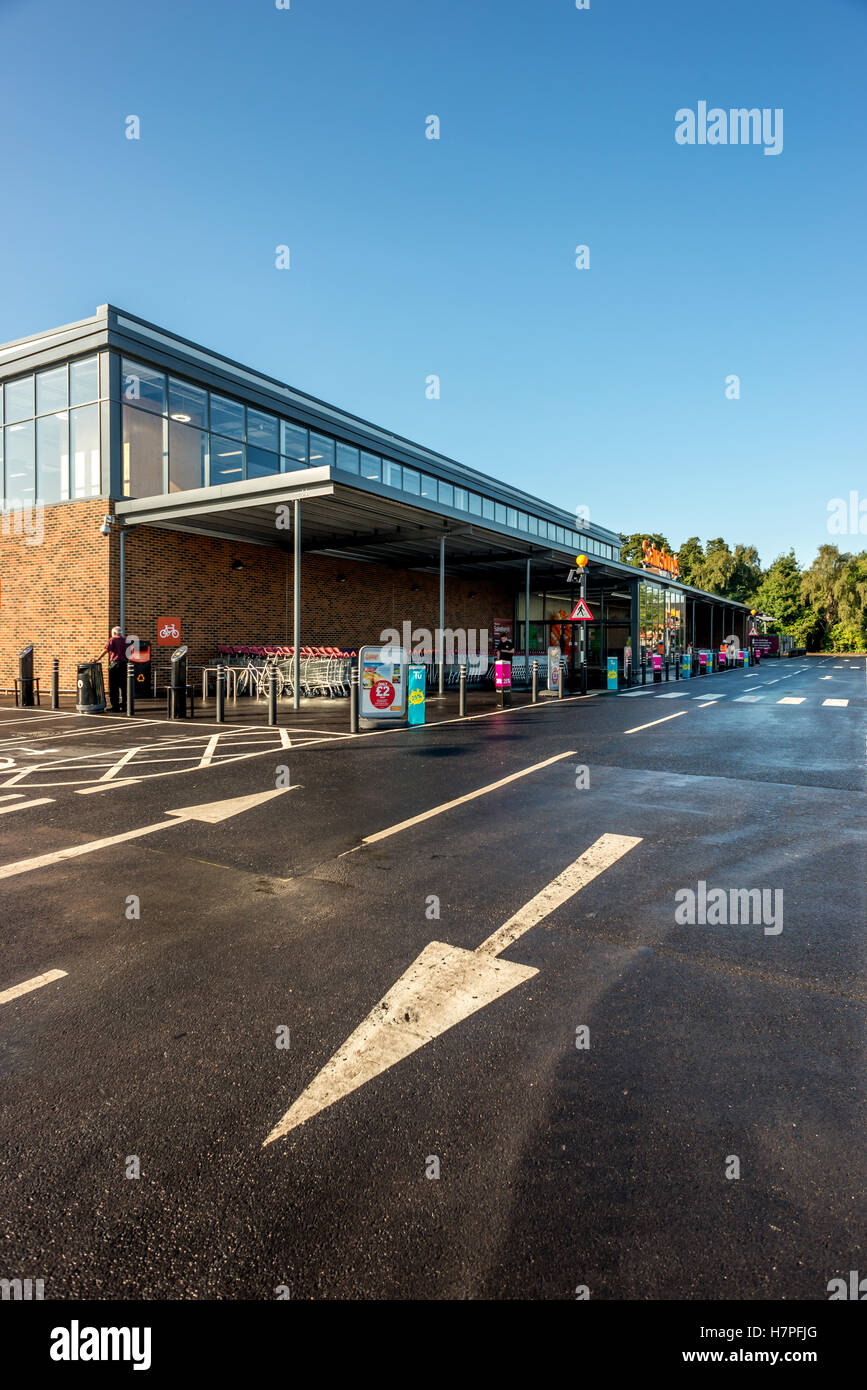 The new Sainsbury's branch at Godalming in Surrey Stock Photo Alamy