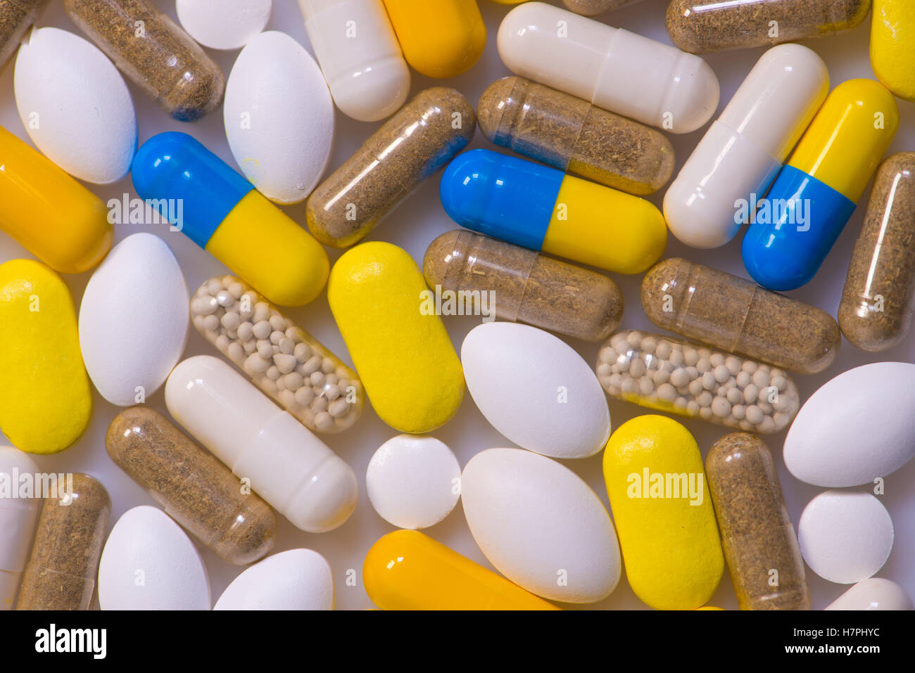 Medicine, Healthcare, Pharmaceuticals, Food supplements and homeopathy, France, Europe Stock Photo