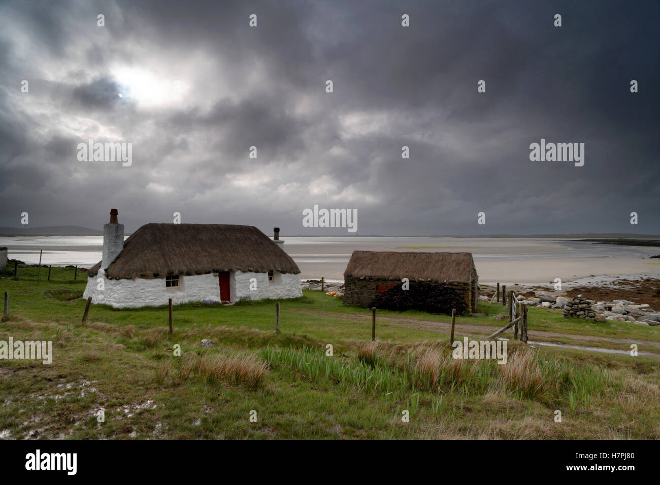 Struan Cottage A Crofters Home On The Side On Vallay Strand