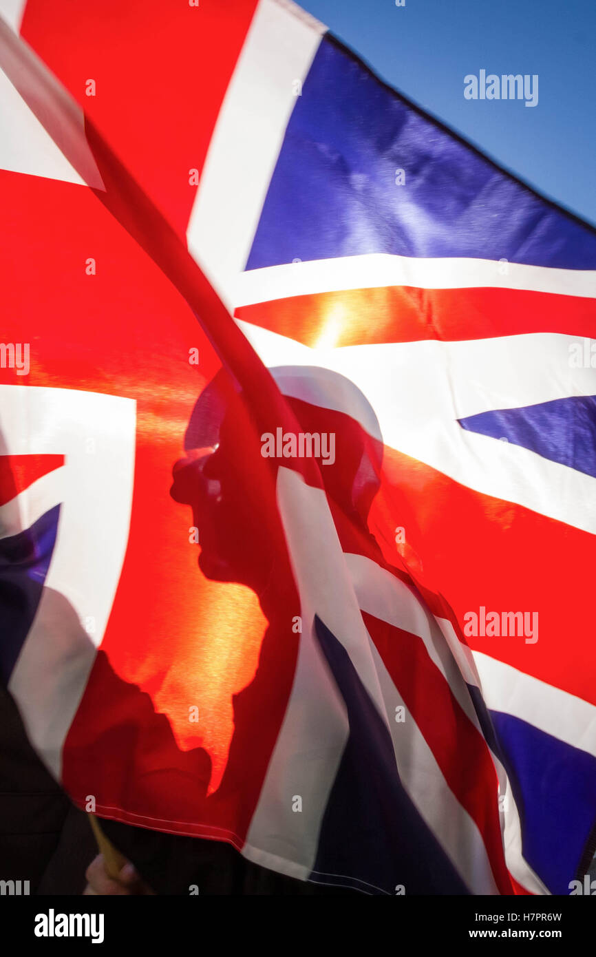 British farright organisation The National Front (NF) hold their