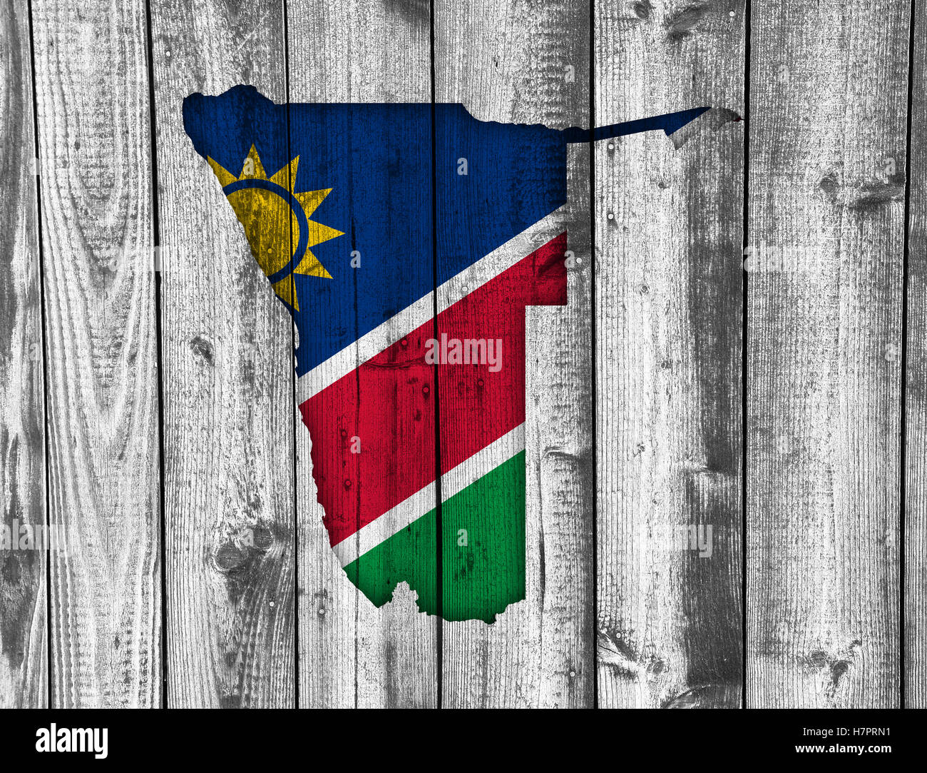 Map Flag Namibia On Old Hi Res Stock Photography And Images Alamy