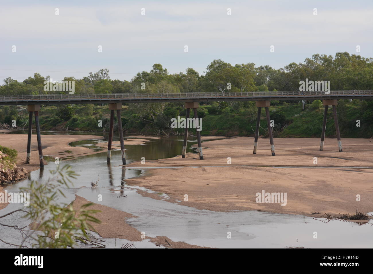 Fitzroy crossing bridge Australia Stock Photo Alamy