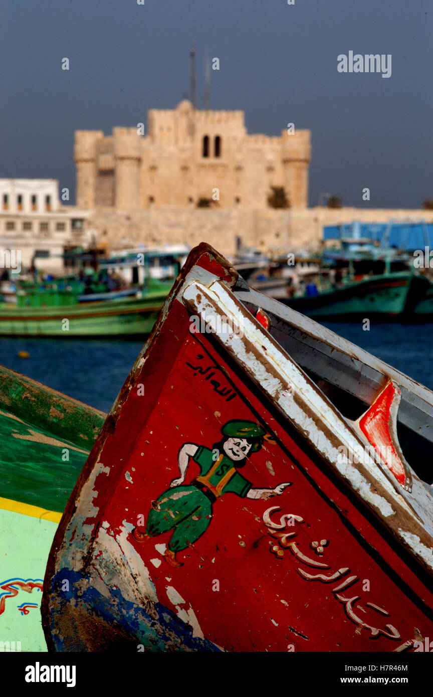 Citadel of Qaitbay Alexandria Egypt Stock Photo Alamy