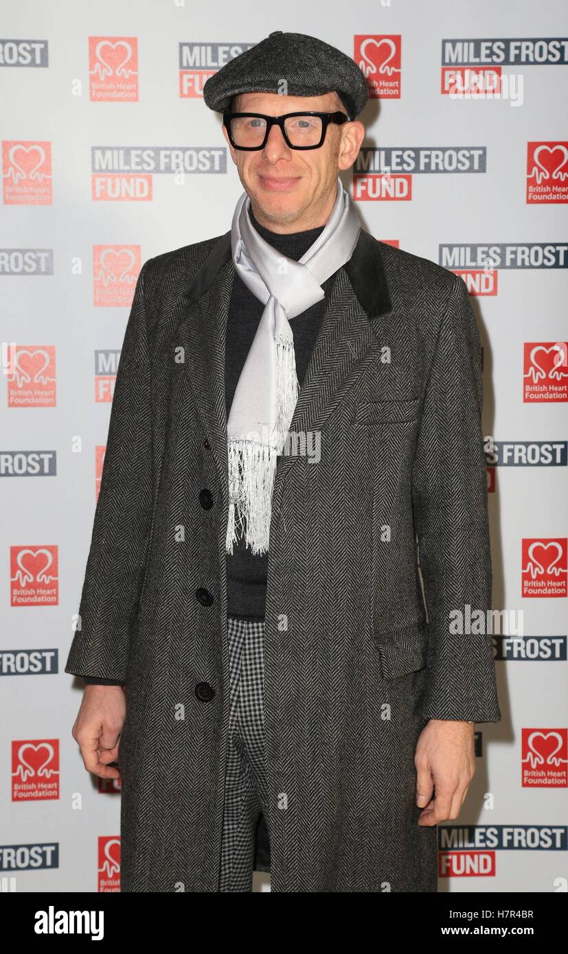 Steven Furst attends a showing of Andrew Lloyd Webber's School of Rock, dedicated to the Miles Frost Fund, at New London Theatre on Drury Lane, London. Stock Photo