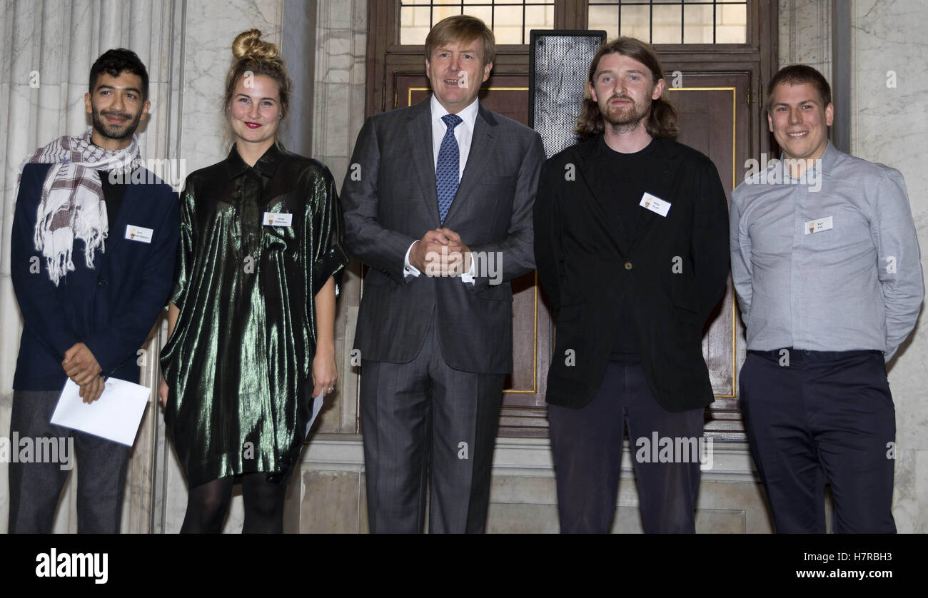 Willem-Alexander of the Netherlands with Bart Kok, Mike Pratt, Tanja ...