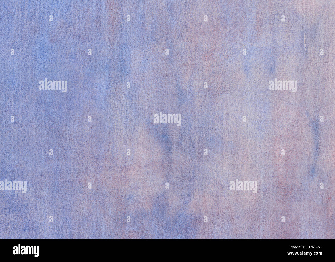 Blue abstract watercolor background, brush painted Stock Photo