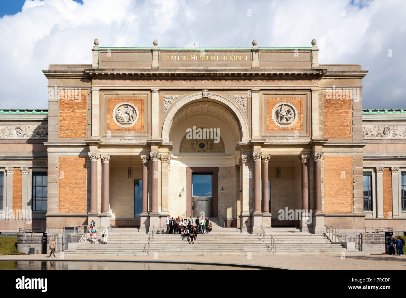 Statens Museum For Kunst, National Gallery, Solvgade, Copenhagen, Denmark Stock Photo
