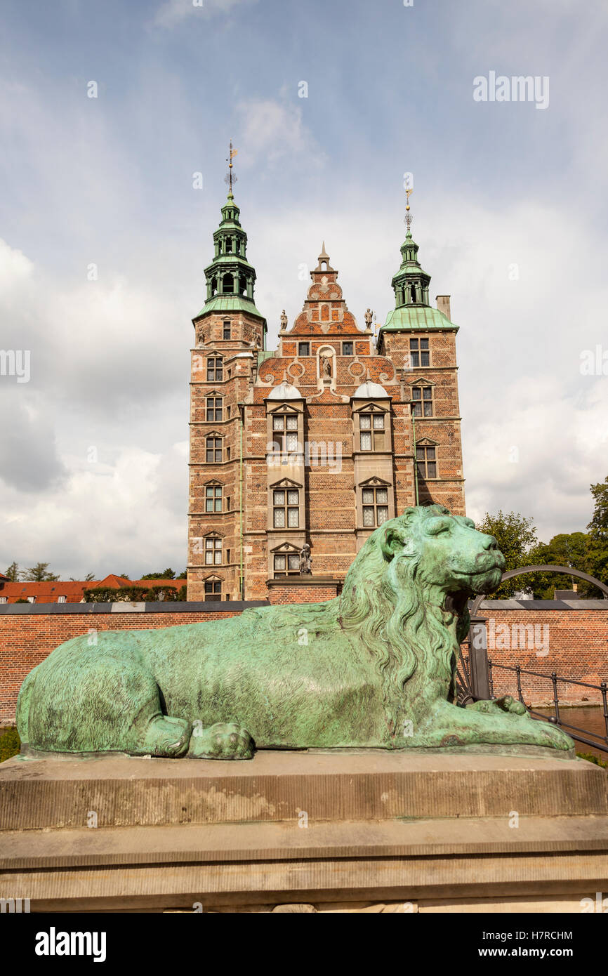 Rosenborg Castle, Copenhagen, Denmark Stock Photo