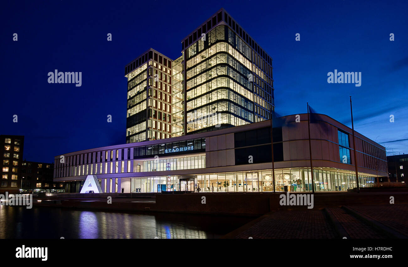Almelo Netherlands Town Hall Stock Photo Alamy