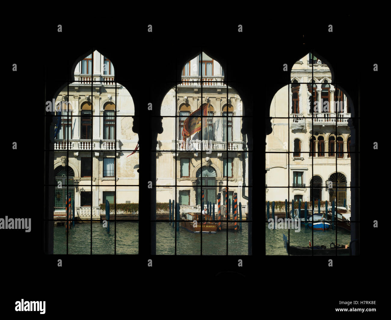 Three arched windows traditional architecture hi-res stock photography ...