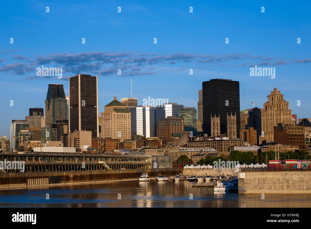 Montreal Harbour Bridge Stock Photos & Montreal Harbour Bridge Stock