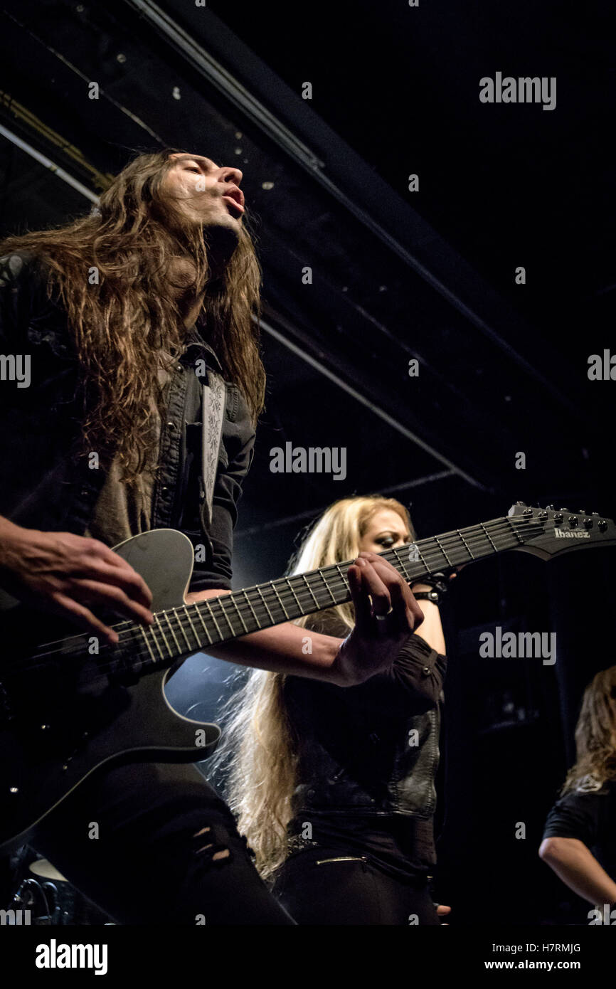 Pascal Jobin Toronto, Ontario, Canada. 6th Nov, 2016. Canadian extreme metal band ...