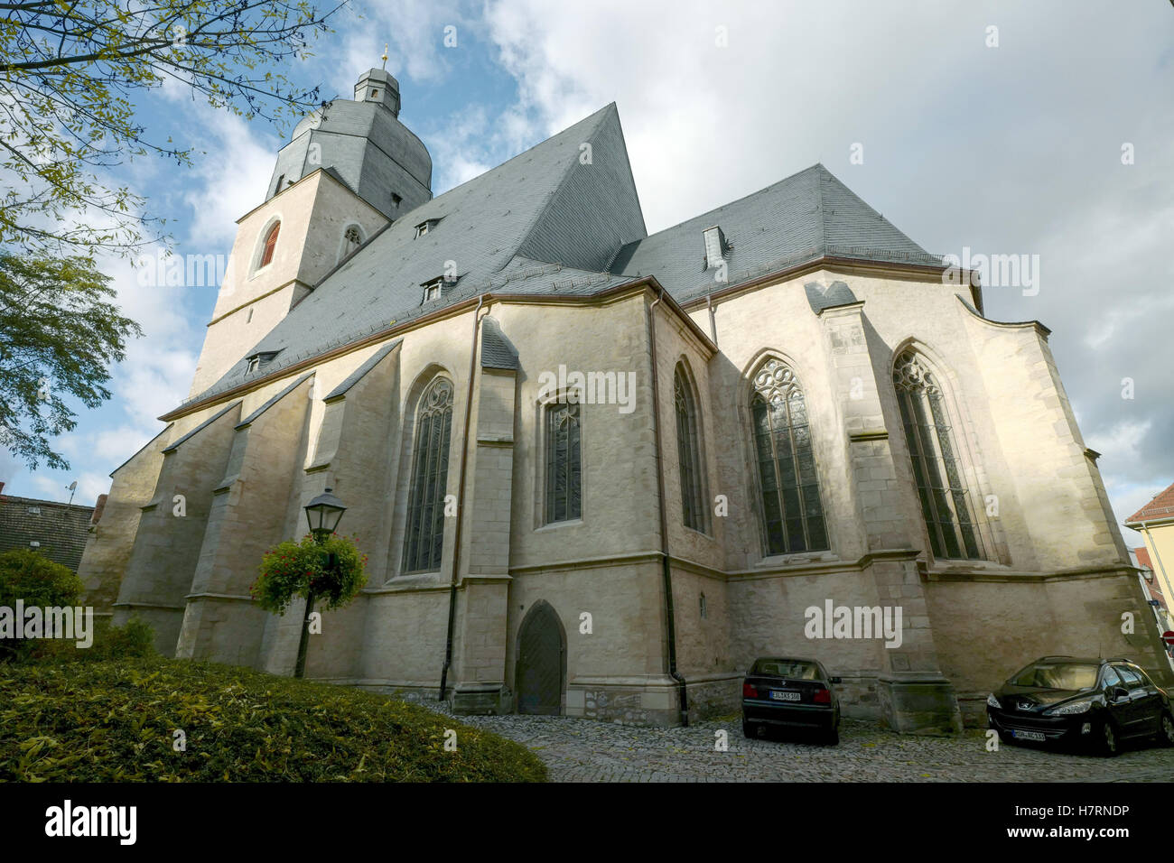 Eisleben, Germany. 2nd Nov, 2016. The St. PetriPauli church in which