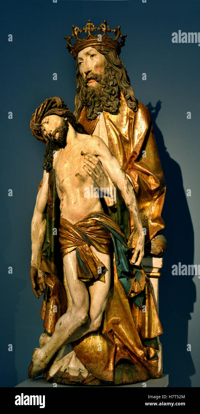 Christ as the Man of Sorrows 1480 Erasmus Grasser 1450 –1515 master builder and sculptor Munich 16th century. German Germany Stock Photo