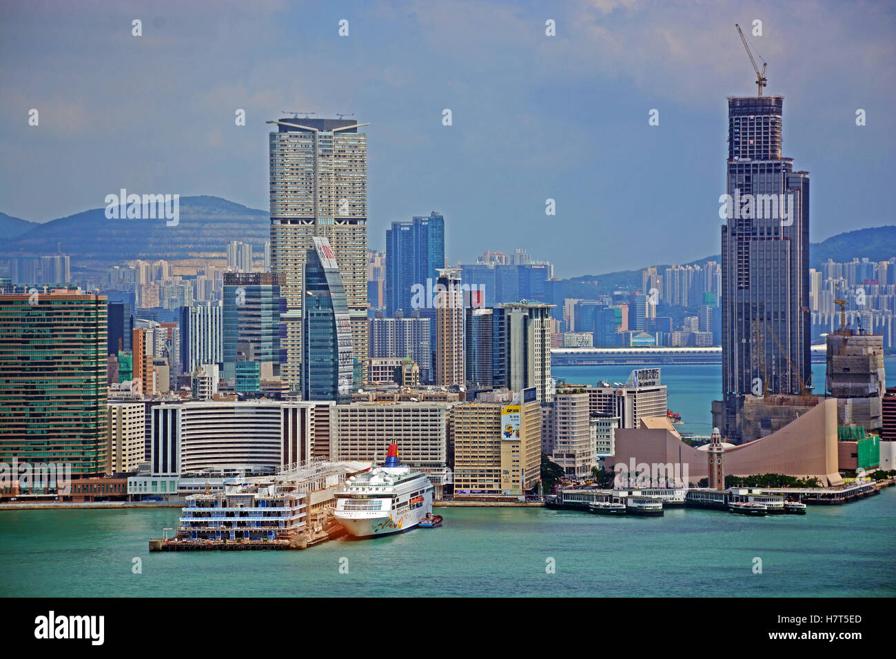 harbor Kowloon Hong Kong China Stock Photo - Alamy