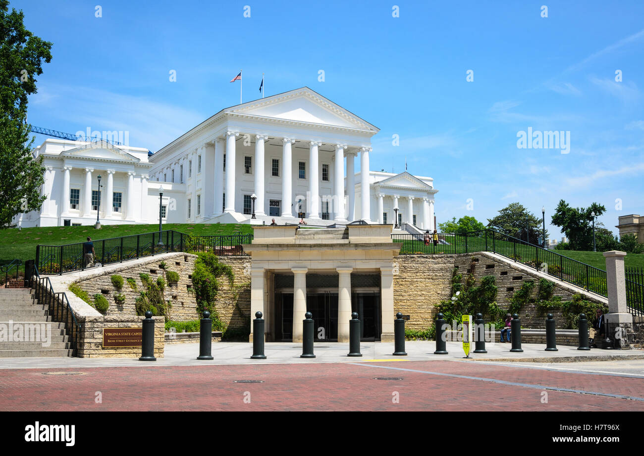 Virginia State Capitol Stock Photo