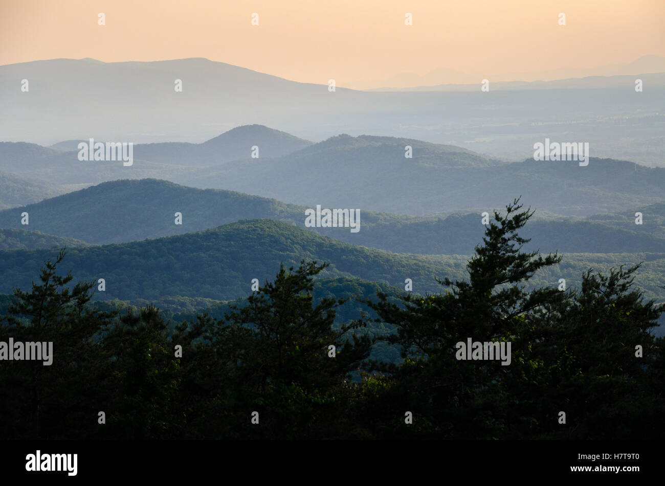 Shenandoah National Park Stock Photo