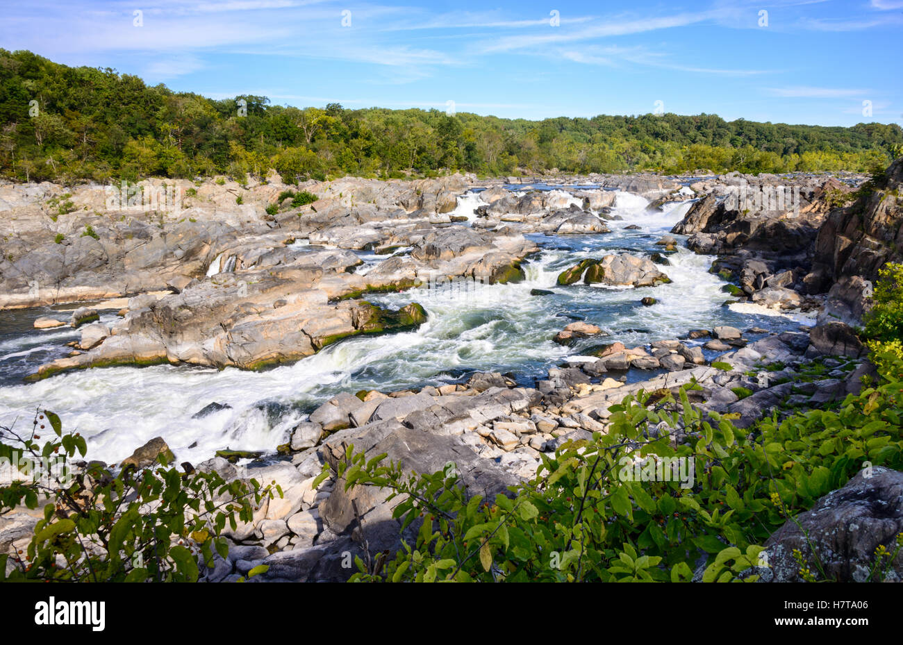 Great Falls Park Stock Photo - Alamy