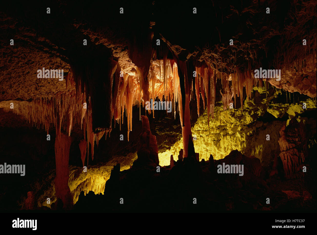 Interior of Kelly Hill caves, Kangaroo