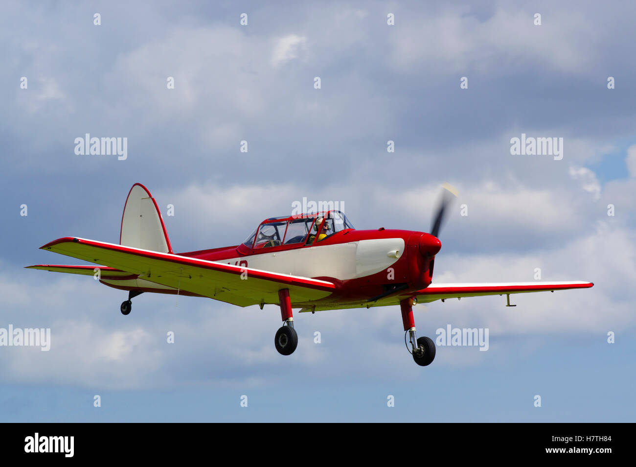 アオシマ1/12 DE HAVILLAND 2 TWO SEATERS De Havilland DHC-1 Chipmunk two-seater trainer aircraft in