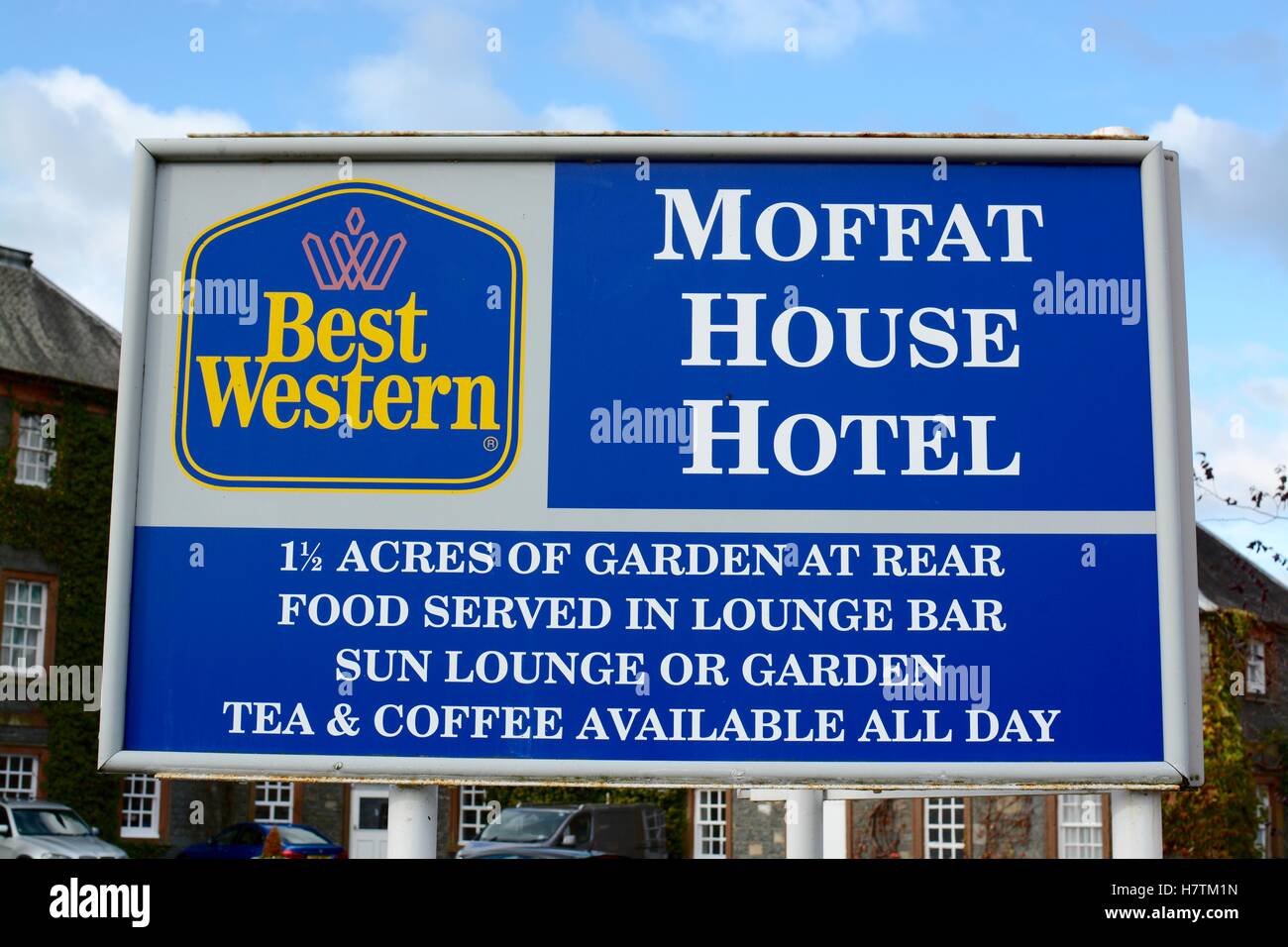 Best Western Hotel sign Stock Photo - Alamy