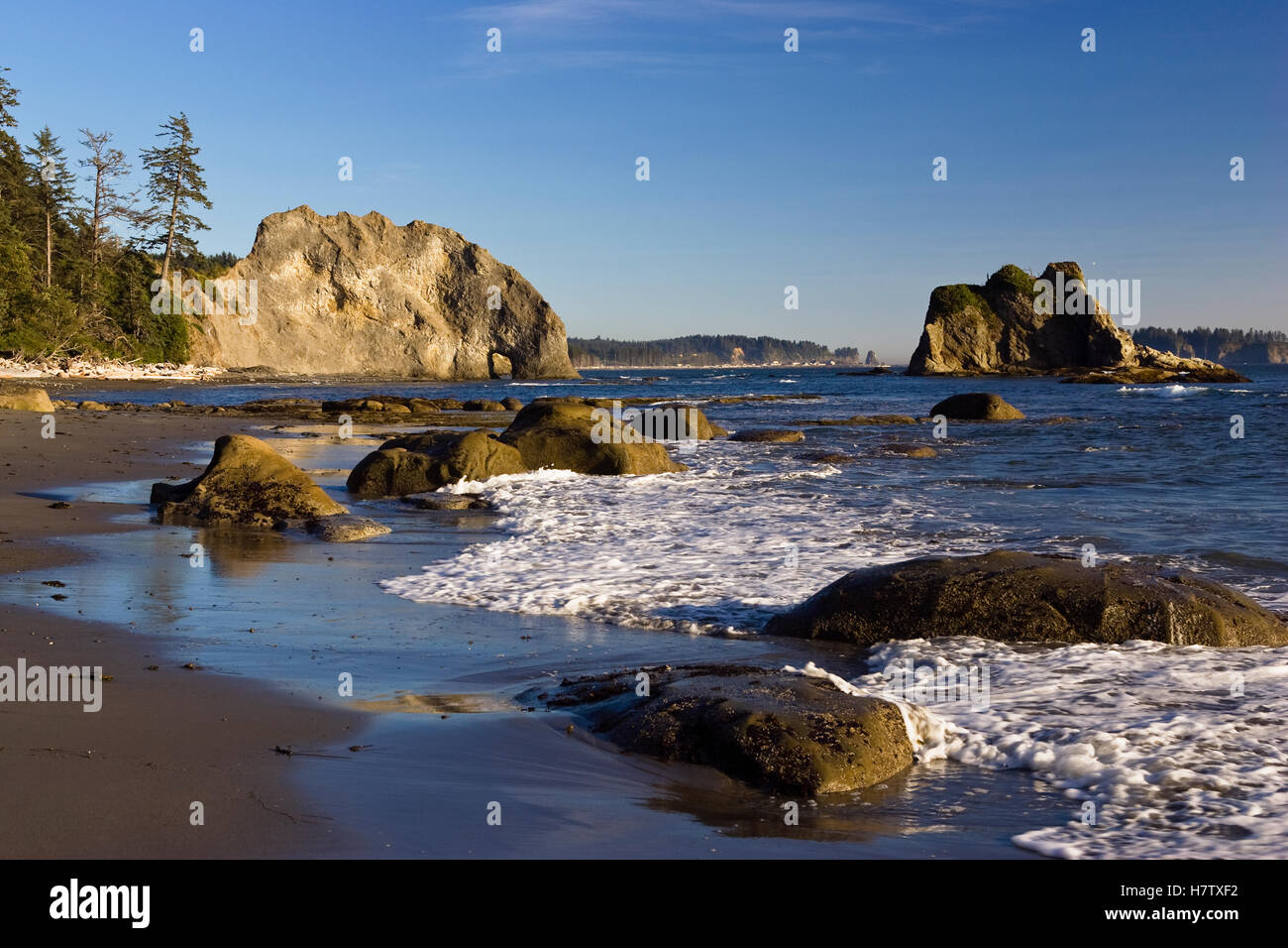 Rialto Beach, Olympic National Park, Washington Stock Photo - Alamy