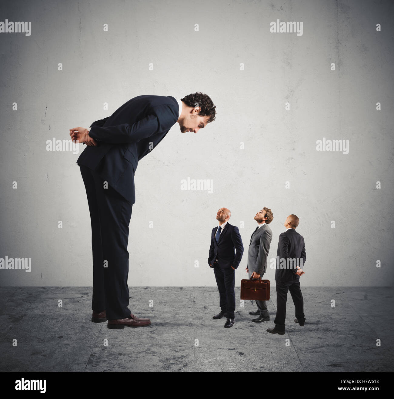 Big small hi-res stock photography and images - Alamy