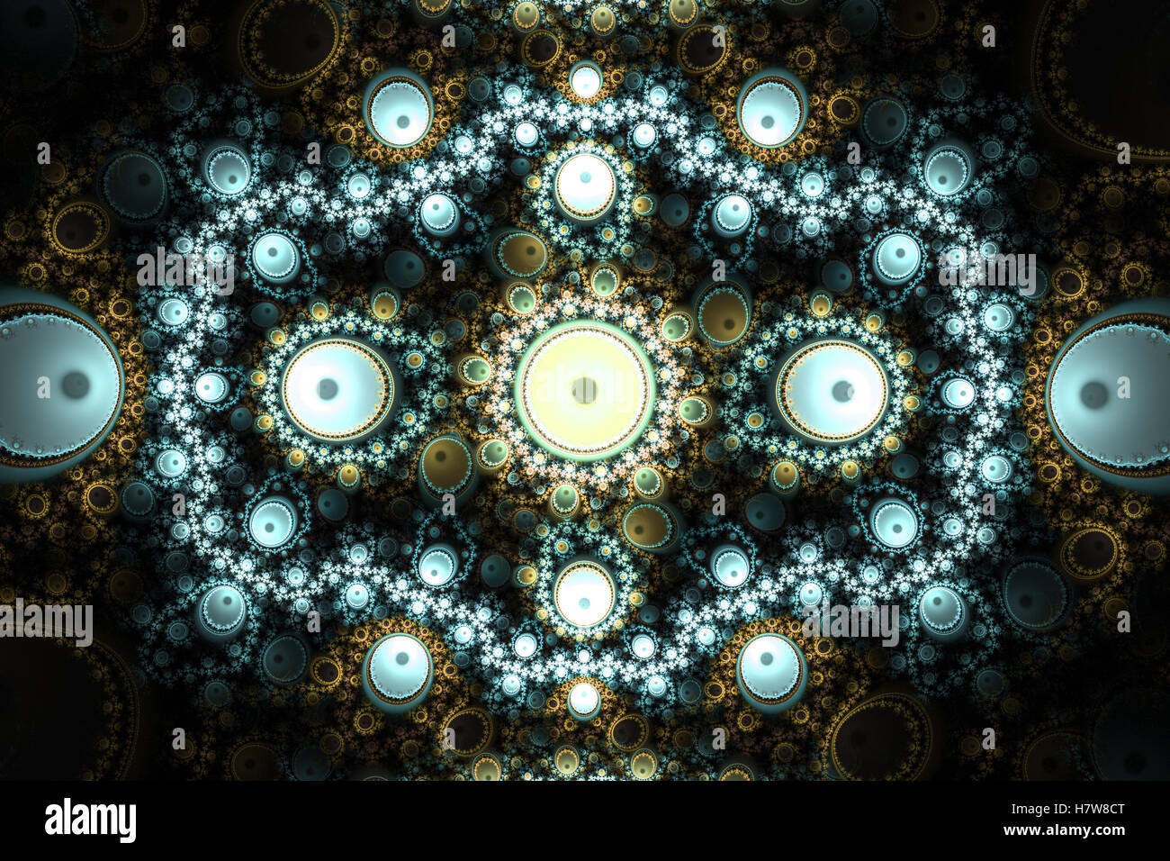 Fractal mathematic algorithm generated art picture illustration can ...