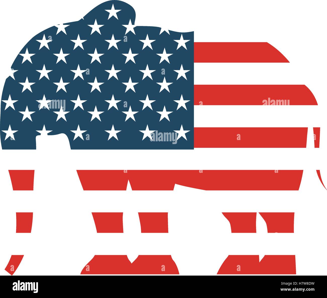 Republicans vs democrats Stock Vector Images - Alamy