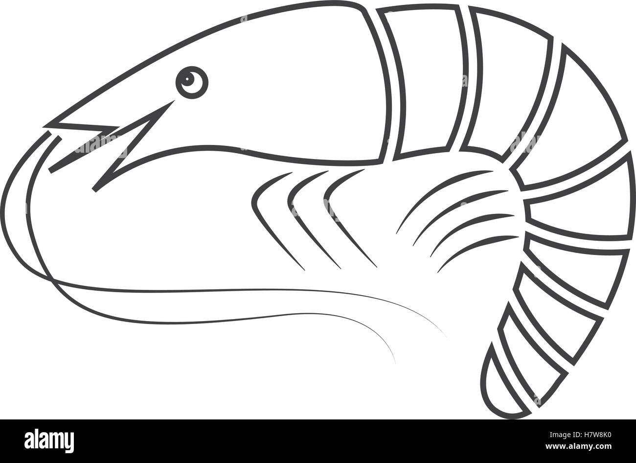 lobster seafood animal isolated icon vector illustration design Stock ...