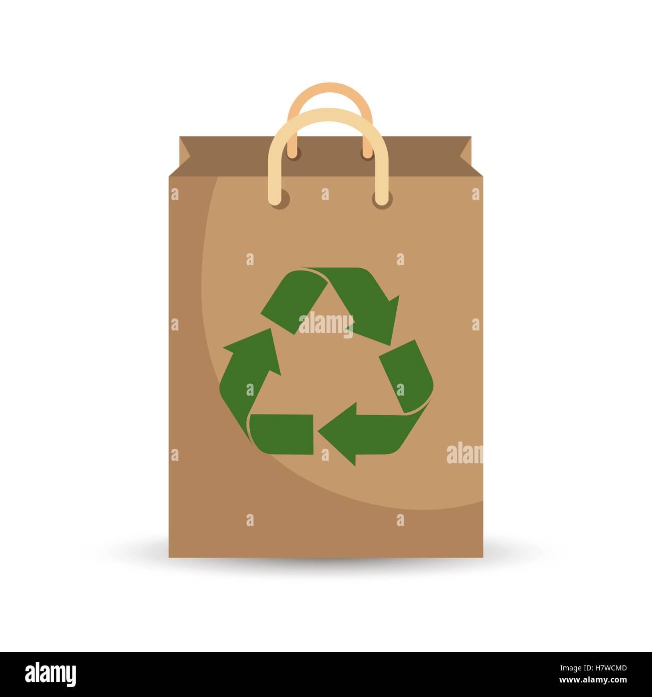 arrows recycle ecology icon vector illustration design Stock Vector ...