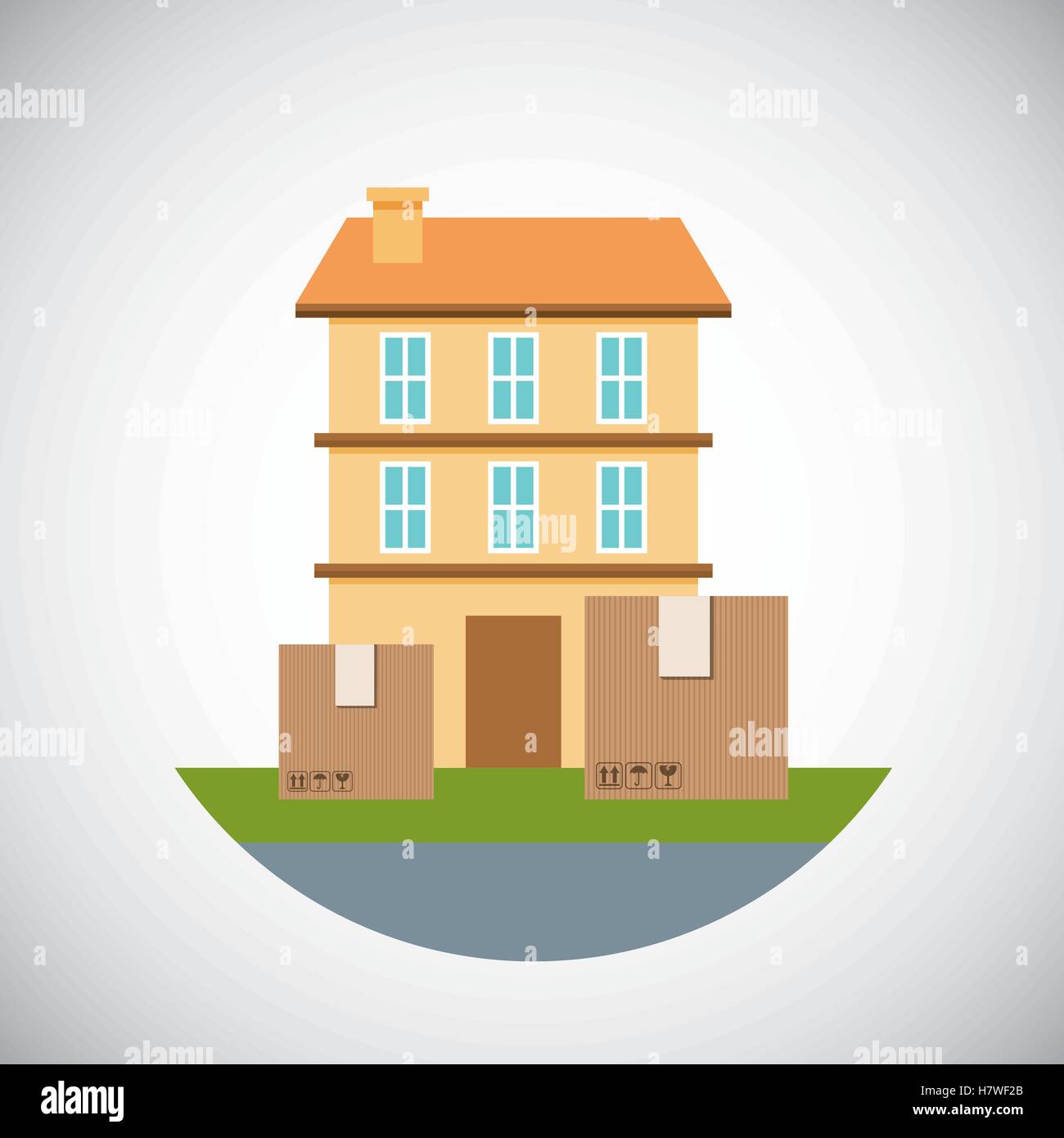 fast delivery service icon vector illustration design Stock Vector ...