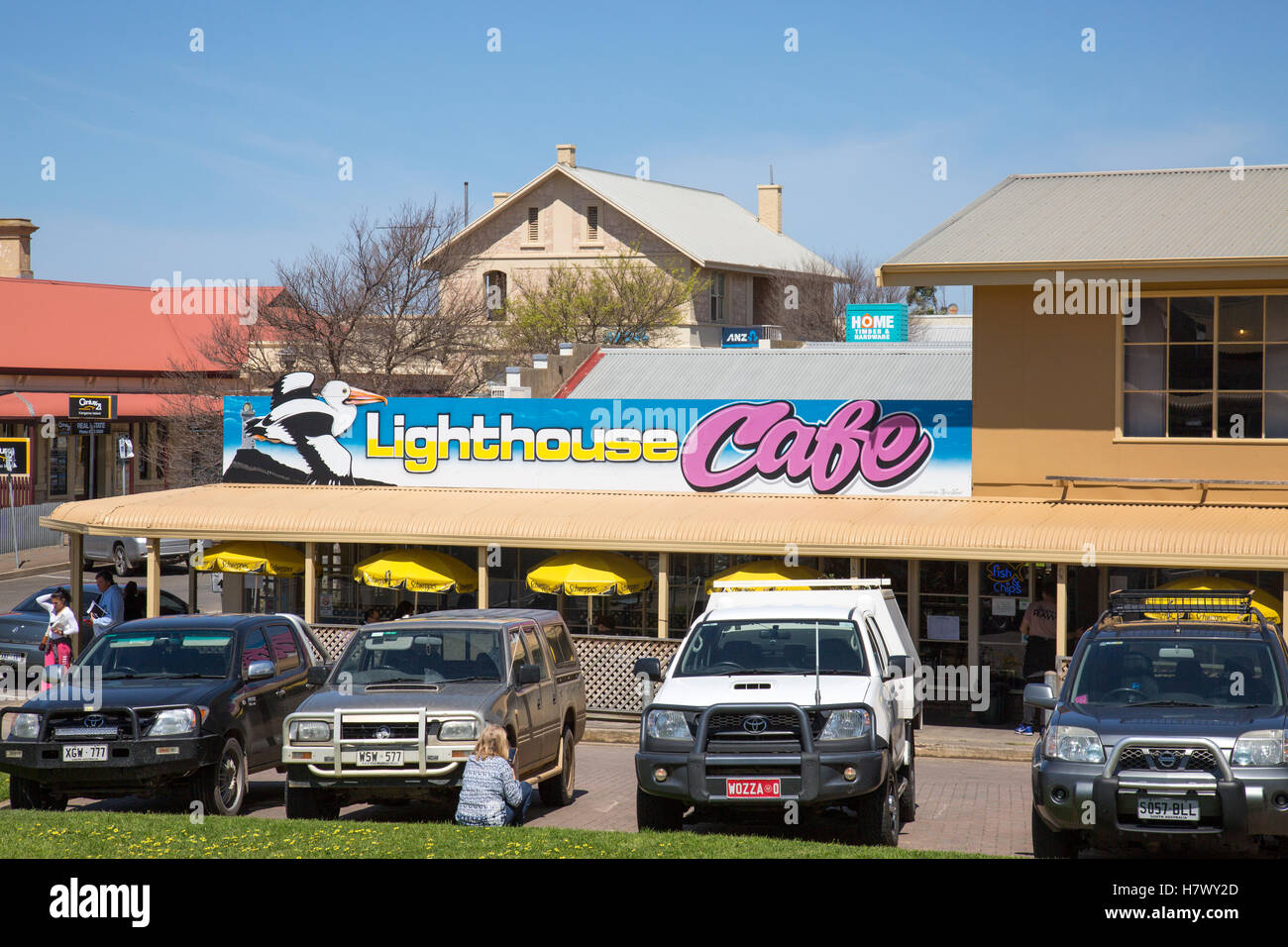 Penneshaw major commercial town on Kangaroo island,South Australia