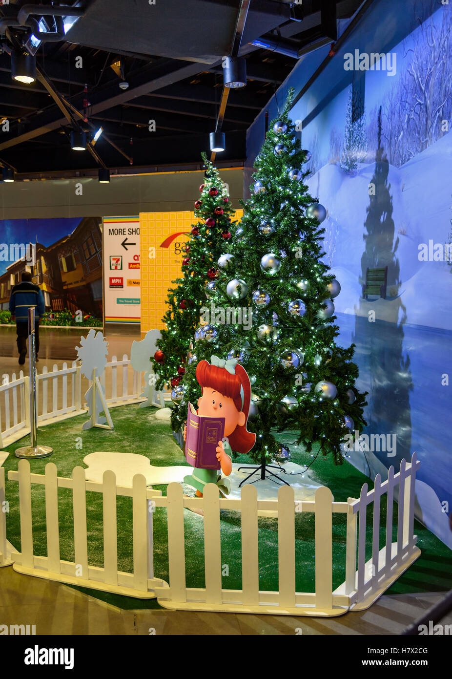 Christmas tree and decoration in Kuala Lumpur International Airport 2