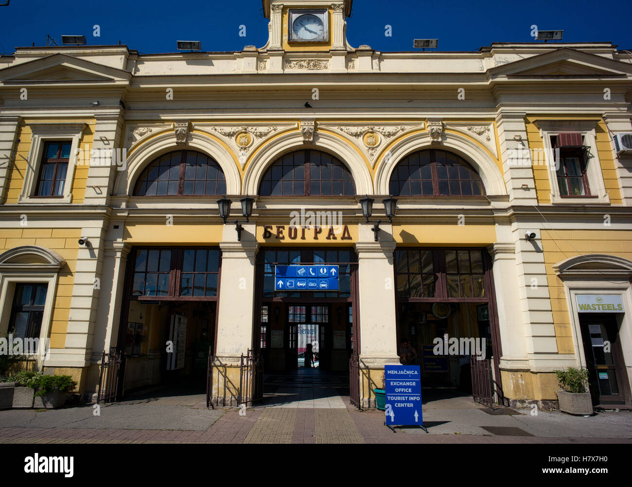 Main Railway station , Belgrade Serbia Stock Photo Alamy