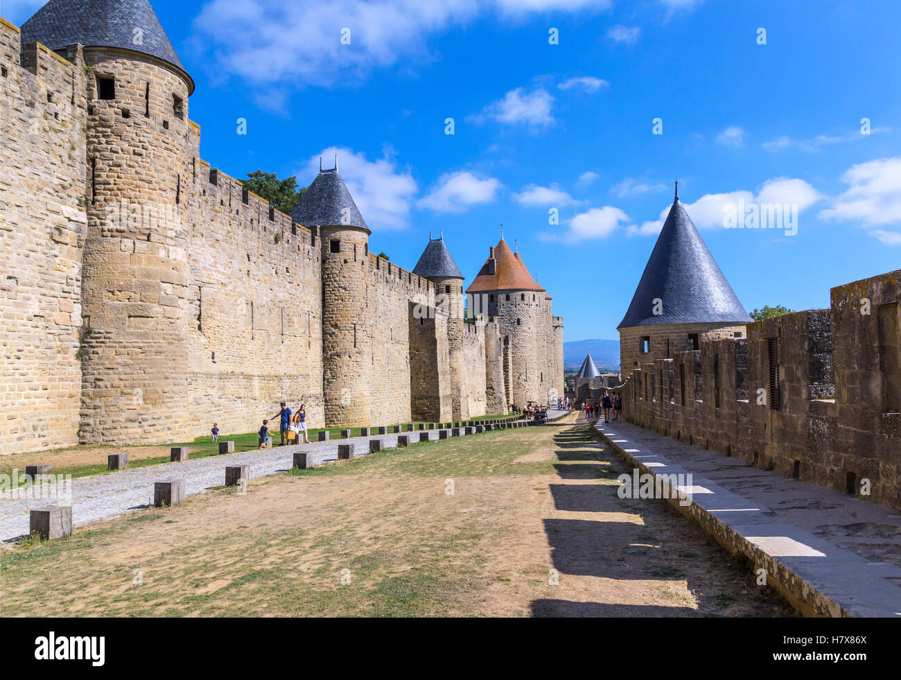 Carcassonne, France Stock Photo